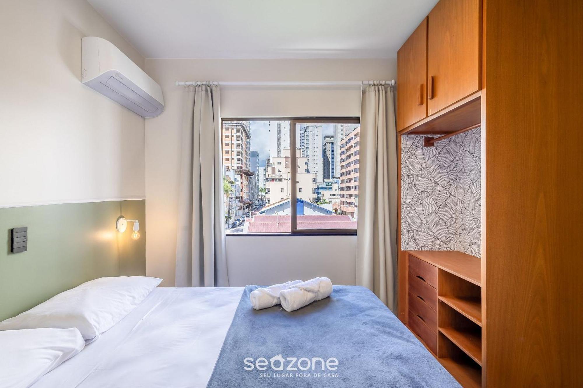 Lindo Apto 1 Quadra Do Mar Meia Praia Eis305 이타페마 외부 사진